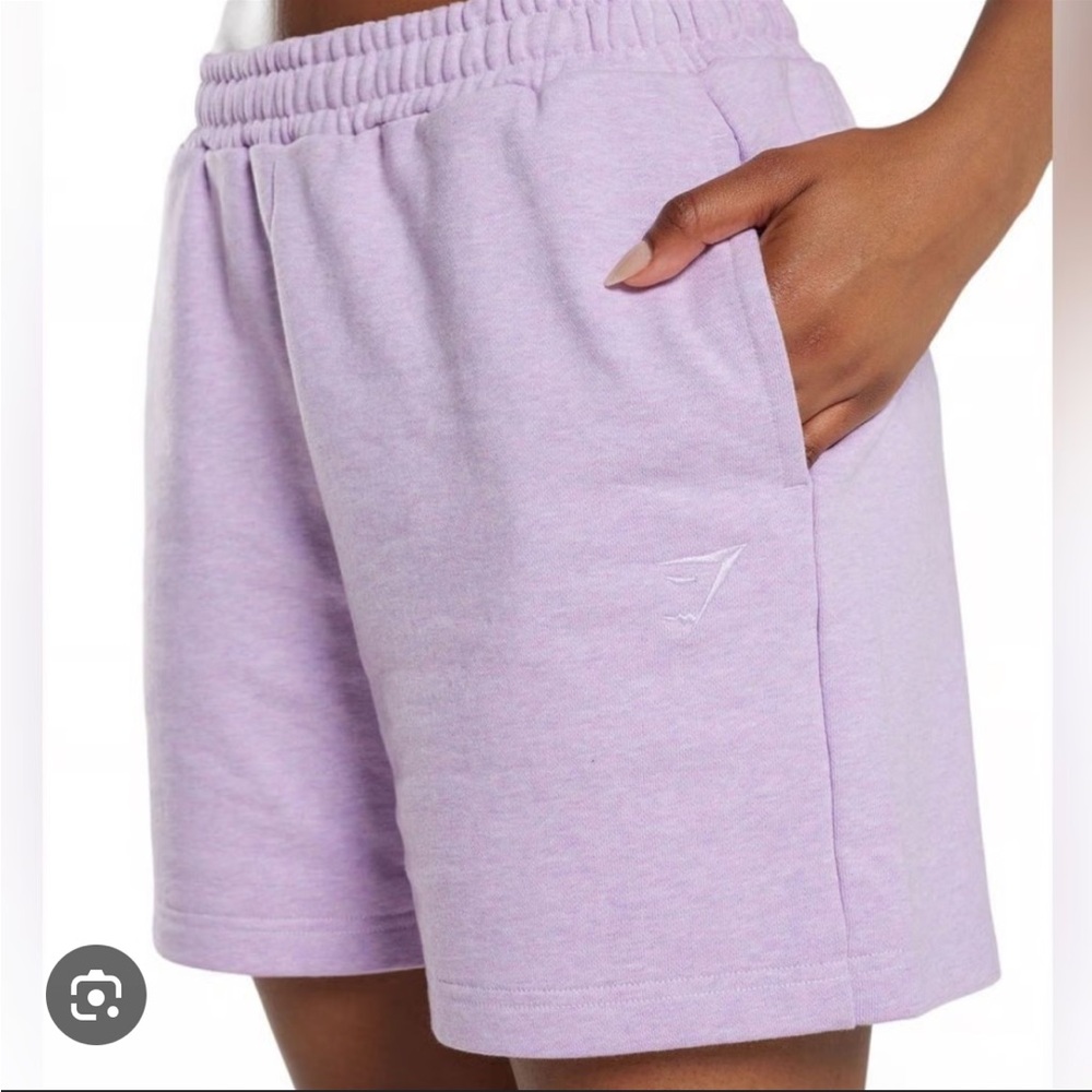 Gymshark Rest Day Lilac Shorts
